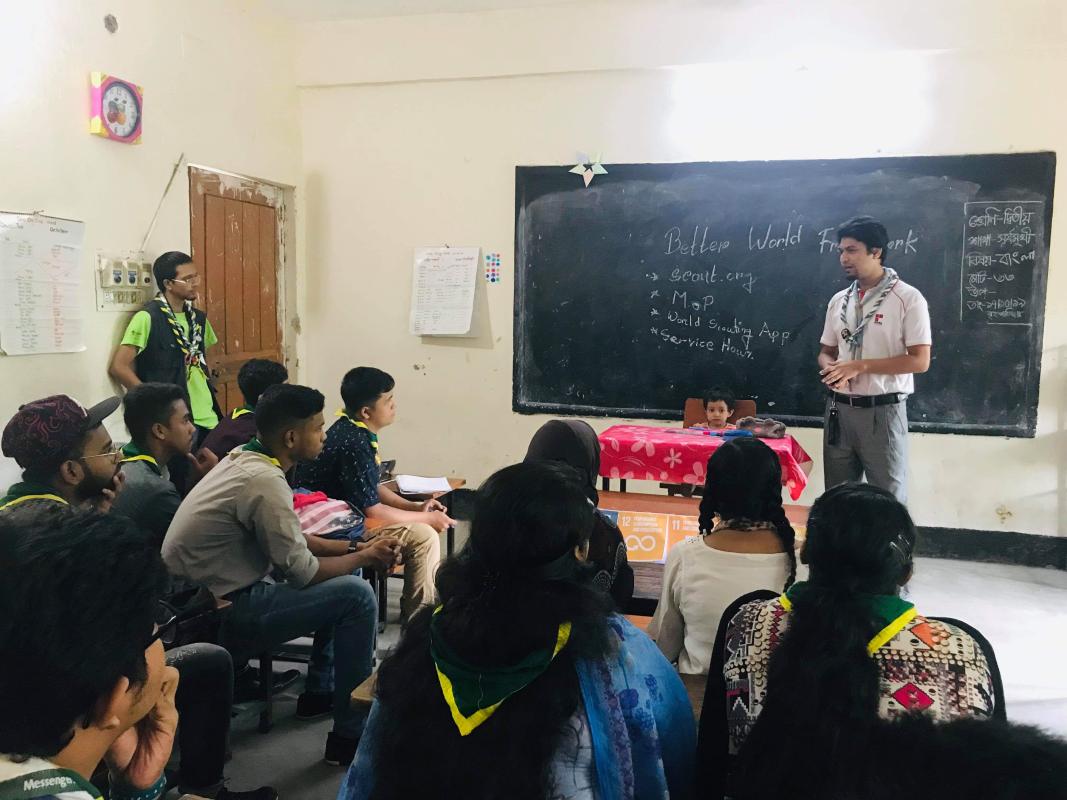 SDG based Day Camp Organized by Samatat Scouts Group