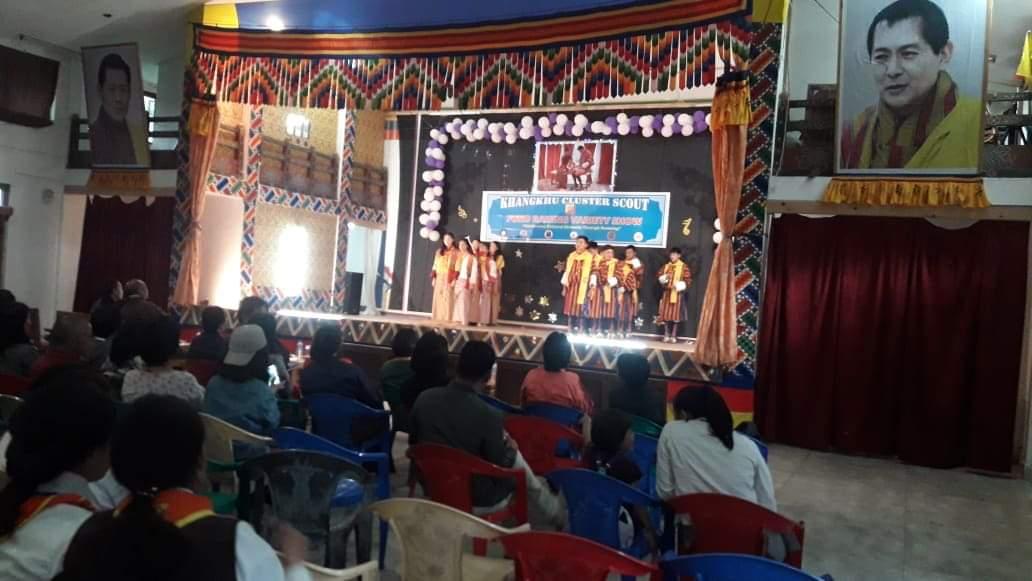 Fund Raising Show by the Scouts