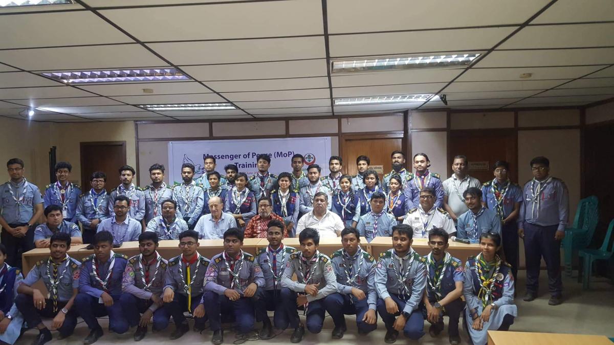  Messenger of peace training (শান্তির বার্তাবাহকের প্রশিক্ষণ) 