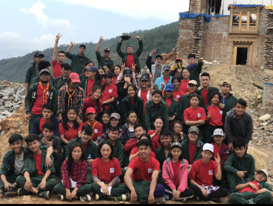 Another Helping hand to renovation of the Wangdiphodrang Dzong