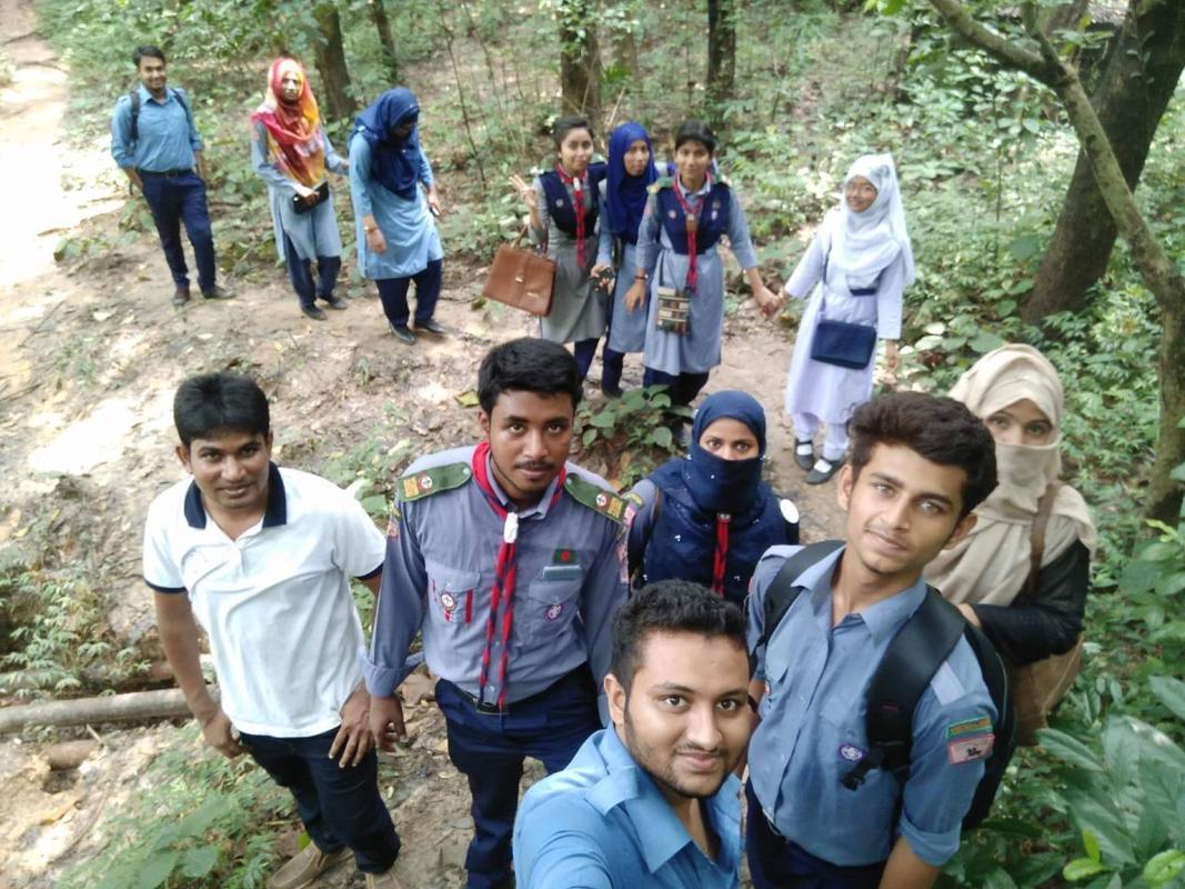 বনকলা ও প্রকৃতি পর্যবেক্ষন At National Botanical Garden of Bangladesh)