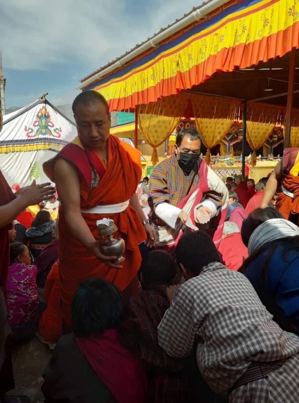 participating for the 2019 melom chhemo held in paro