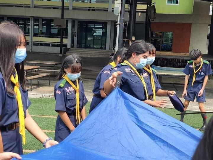 ร่วมกิจกรรมลูกเสือ