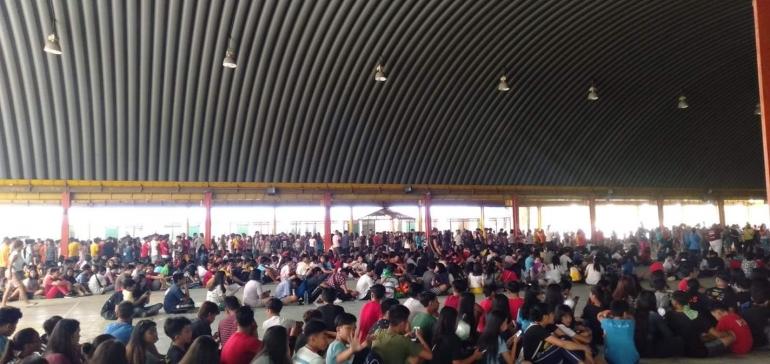 Day #6 Closing Program SWA Entry of Caloocan High School Senior Scouts