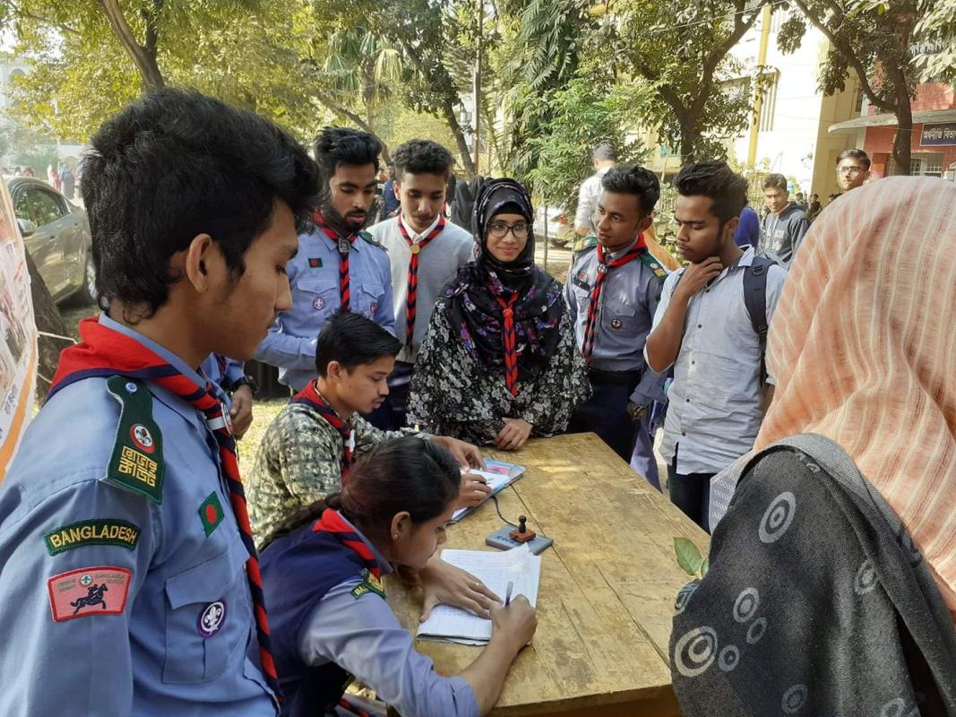  ৩৪ তম নবাগত সহচর ভর্তি 