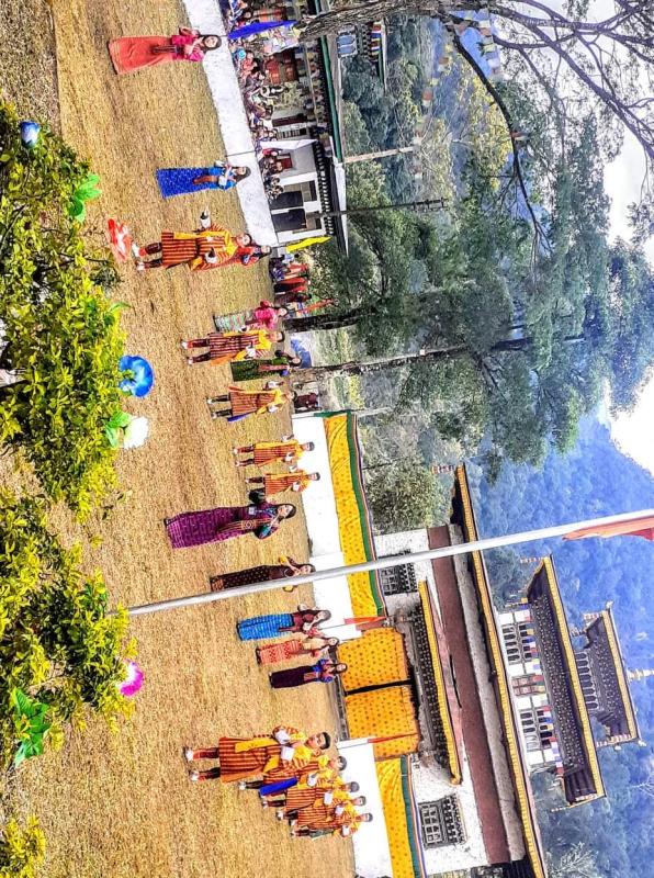 Volunteered as a dance coordinator during local festival at my village