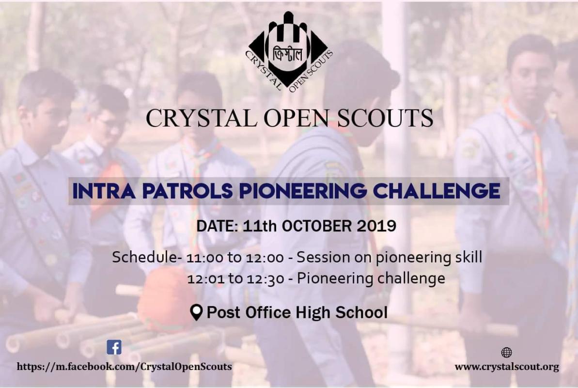 Intra Patrols Pioneering Challenge(Crystal Open Scouts)
