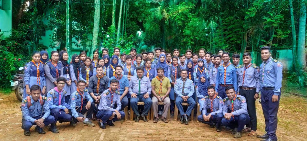  ২৪ তম বগুড়া  জেলা রোভার মেট কোর্স-২০১৯