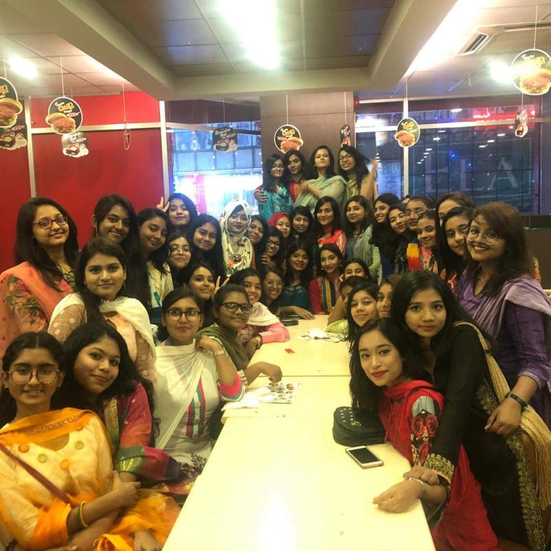 Iftar party with scout friends