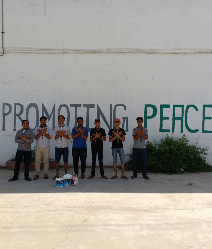 Awareness To Spread Peace Via Wall Art