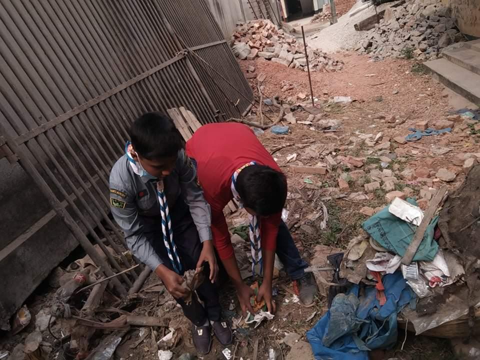 আঙ্গিনা পরিষ্কার কর্মসুচি