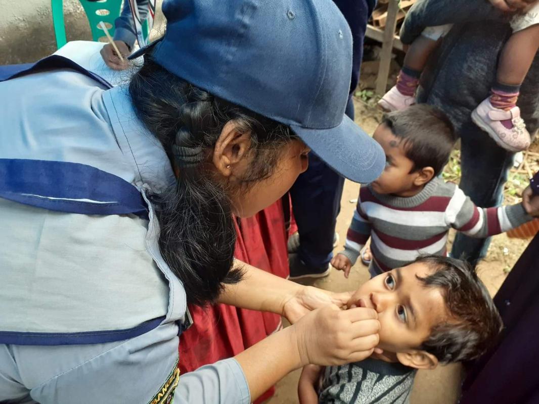 Vaccination program administered by Scout