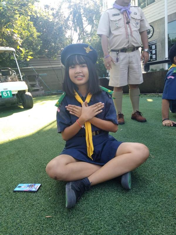 เข้าร่วมอมรมลูกเสือผู้นำสันติภาพ