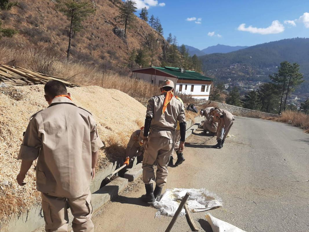 Clearing of Drains at Depsi