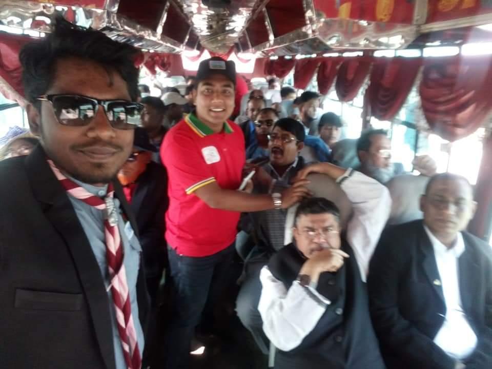 ঢাকা জেলা রোভার মুট ভেন্যু পরিদর্শন