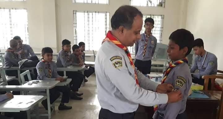 ব্যাজ প্রদান অনুষ্ঠান 