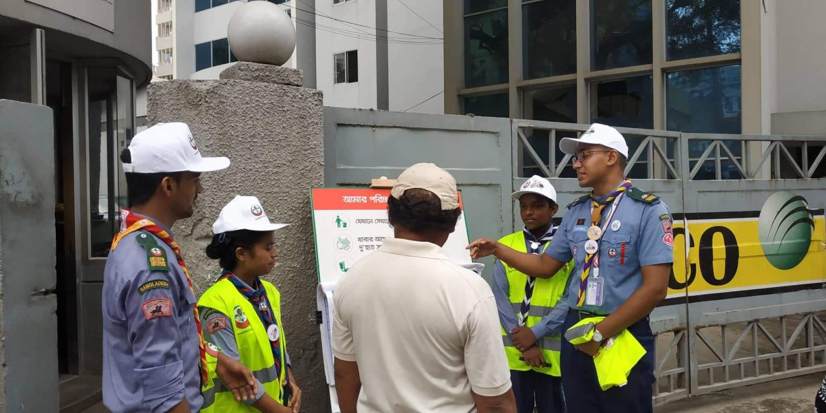 জনসচেতনতায় ‘পরিচ্ছন্নতার অঙ্গীকার’ ক্যাম্পেইন’
