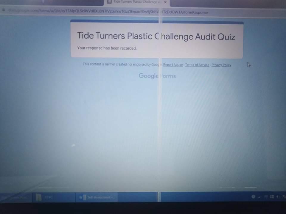 Tide Turners Plastic Challenge: Plastic Audit Quiz 