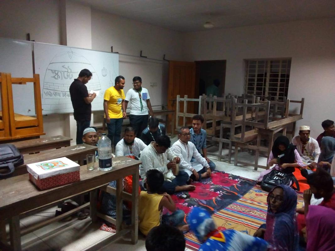 Scout Iftar Mahfil at Rover Mate  Course 39th