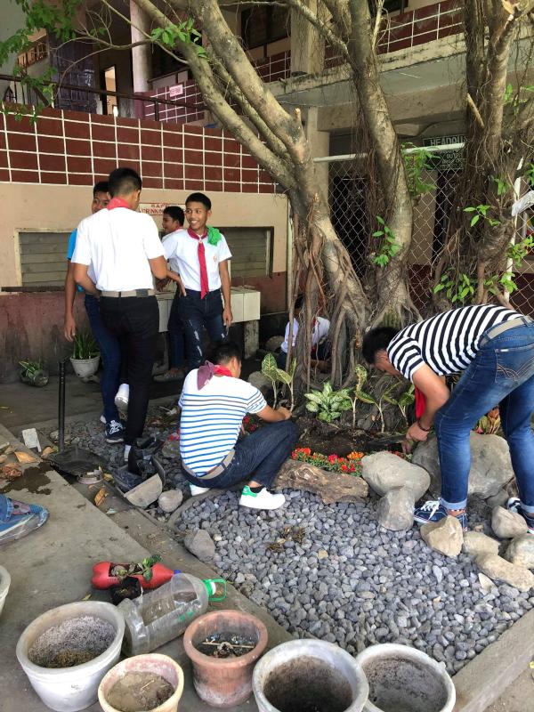 Day 1 of the 2019 Brigada Eskw8ela Clean-Up Drive and Development Projects