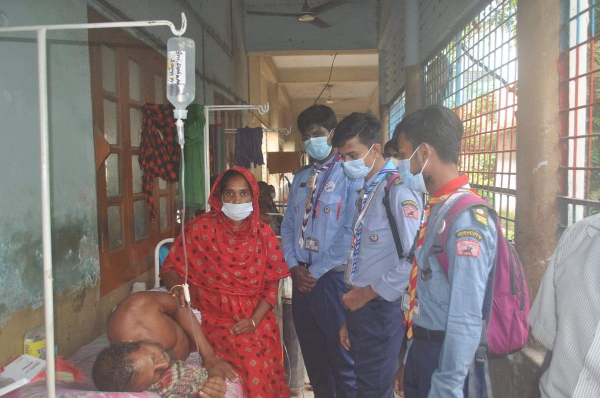 হাসপাতালে সেবাদান কার্যক্রম 