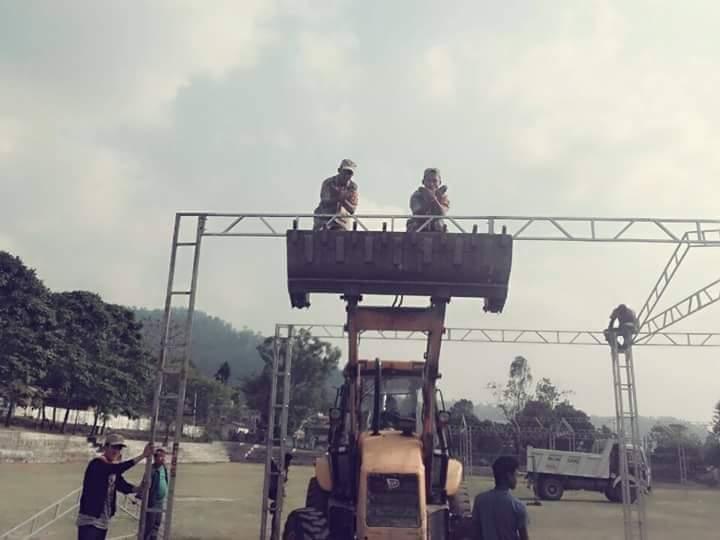 Preparation For Gyalsay Birth Anniversary 