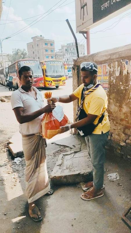 সবার জন্য ঈদ (খাদ্য সামগ্রী বিতরণ)