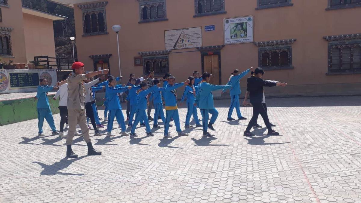 Preparation for new scouts.