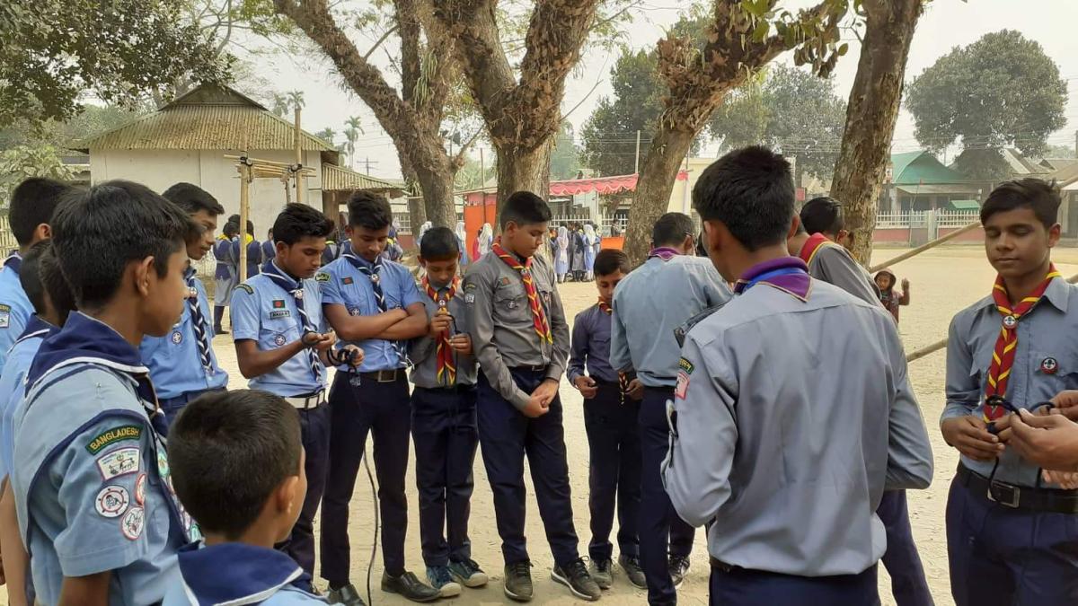 দড়ির কাজ শেখানো