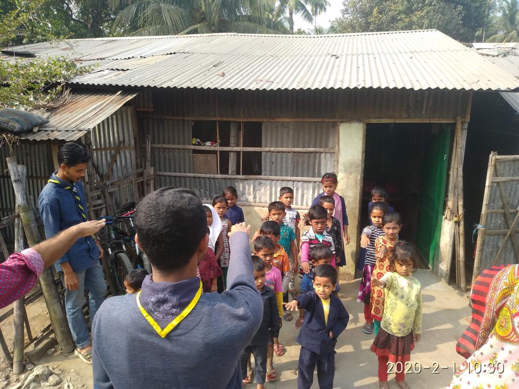 সুবিধা বঞ্চিত শিশুদের পাঠদান কর্মসূচি 