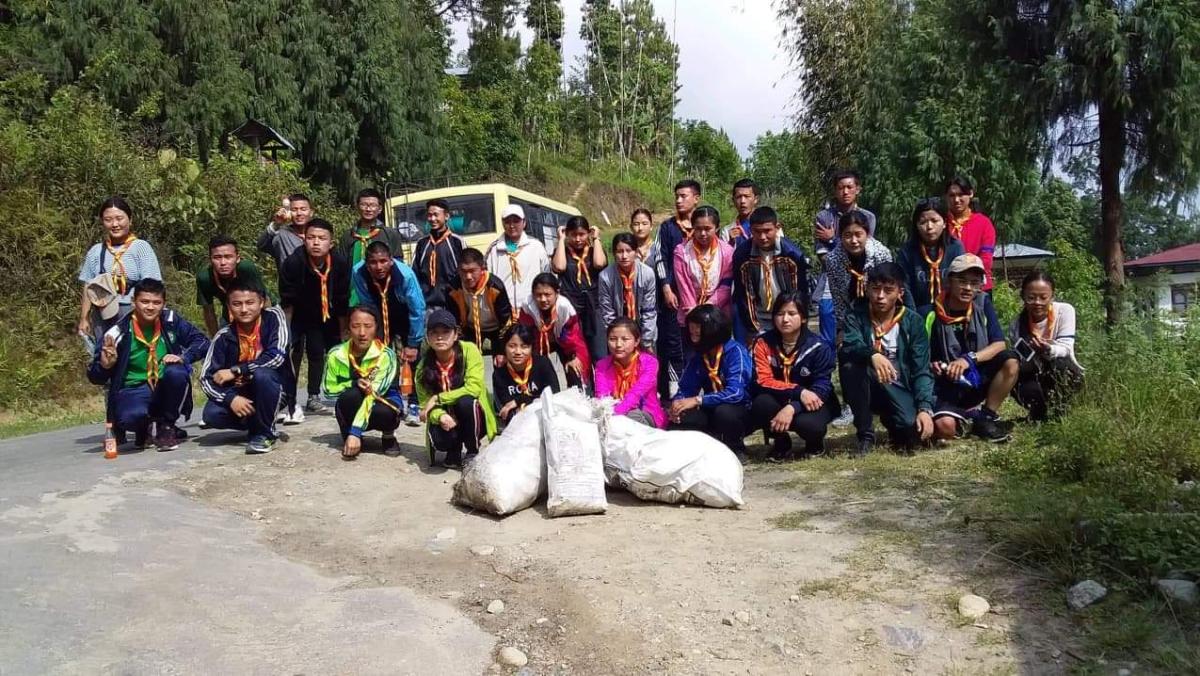 Community Service in Tsirangtoe 