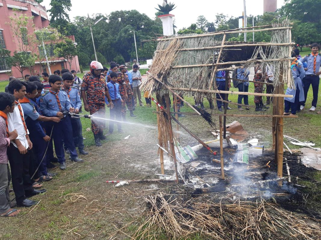 A Disaster  Management Course had been held at Bangladesh Agricultural University