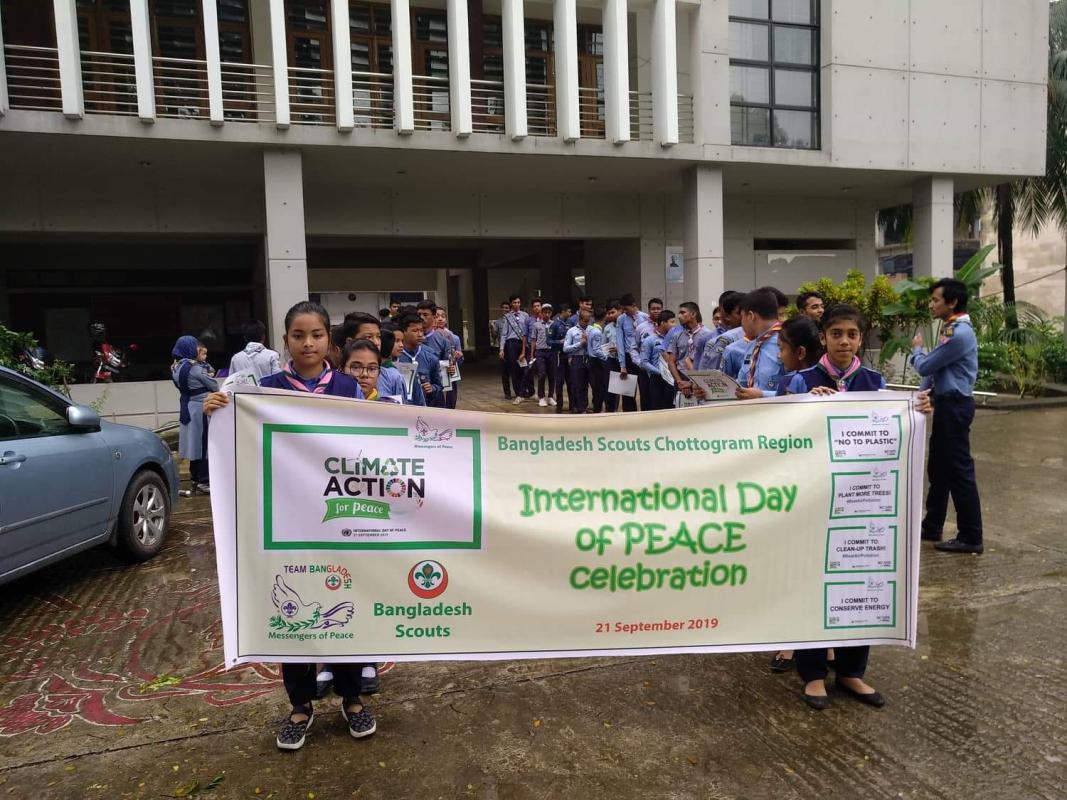 International Day of peace celebration 