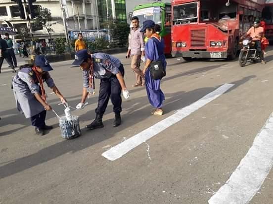 ট্রাফিক সপ্তাহ এবং ট্রাফিক  মাস  পালন 