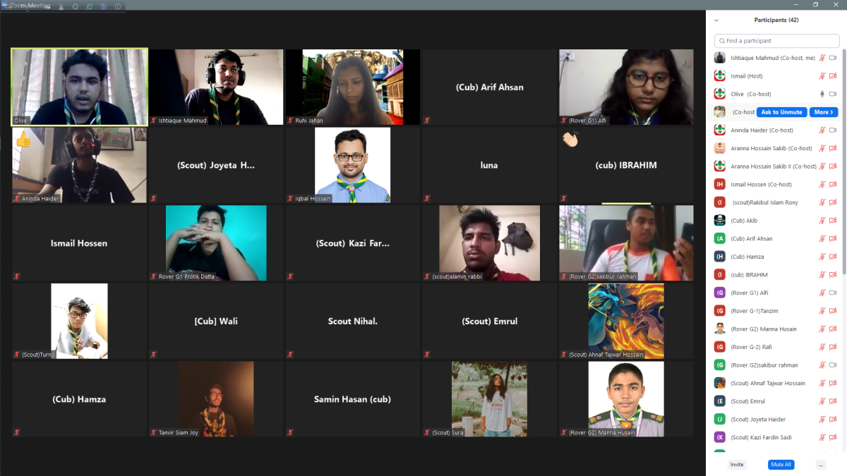 Online Crew Meeting