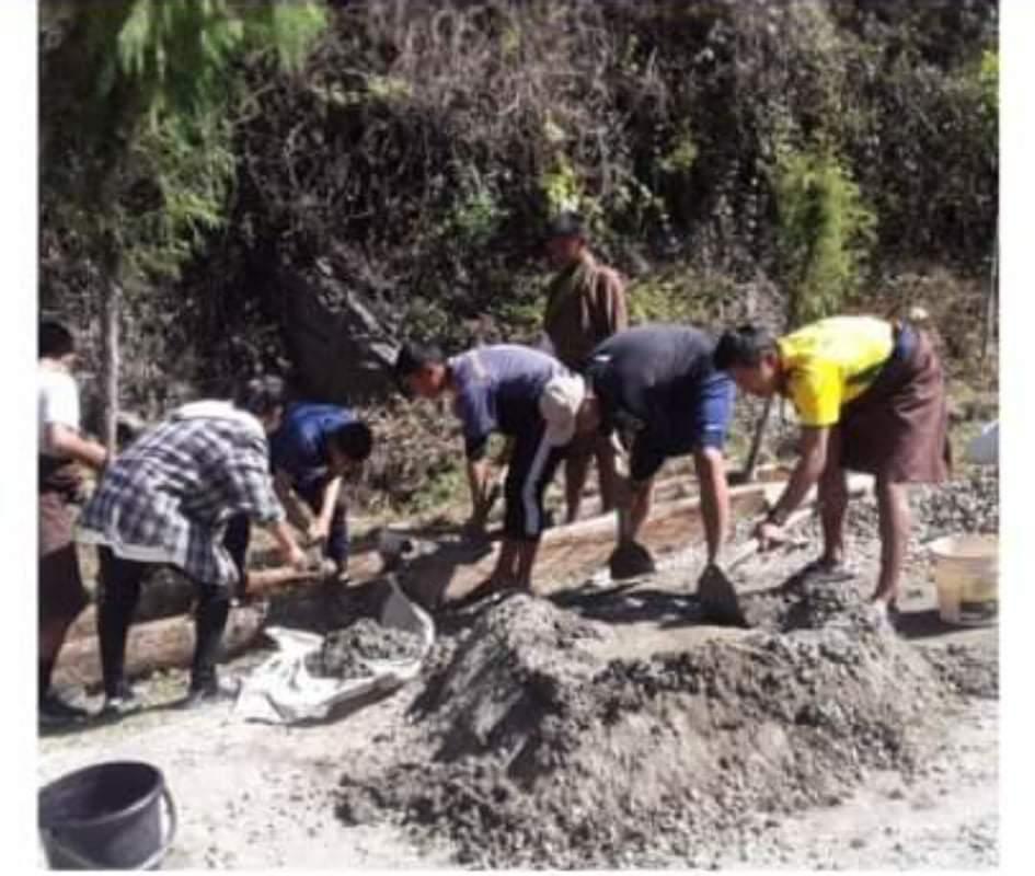 Volunteering at school