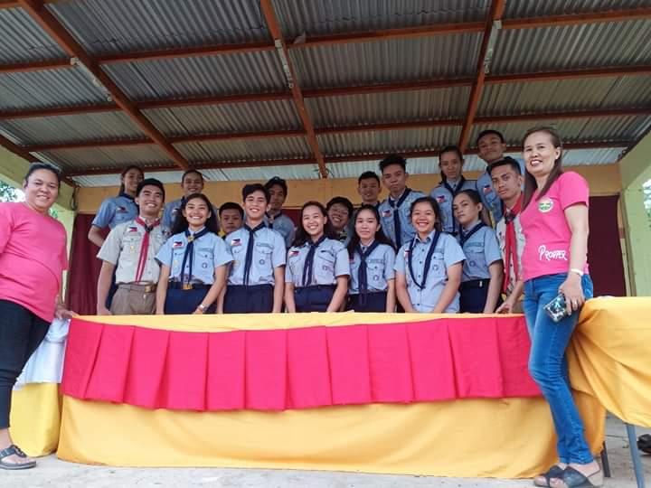 Scouts Messengers of Peace for Brigada Eskwela