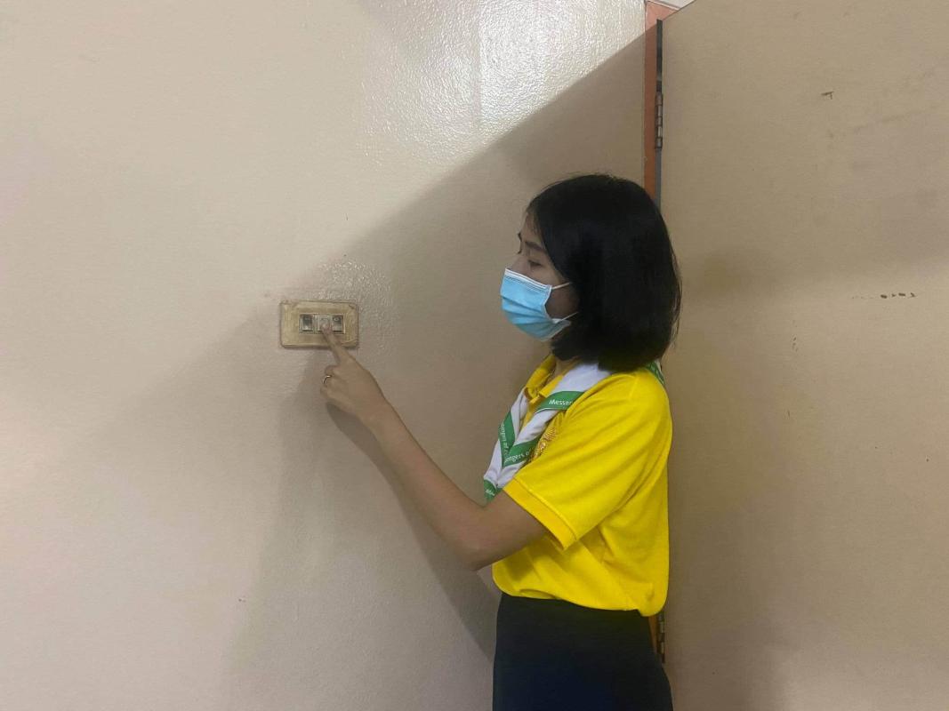 จิตอาสาปิดไฟ เพื่อประหยัดพลังงาน