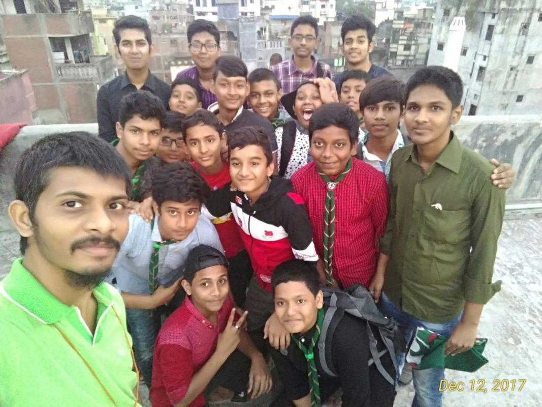 সানরাইজ ওপেন স্কাউট গ্রুপের বিশেষ ট্রুপ মিটিং 