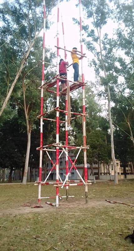 pioneering project: making watching tower