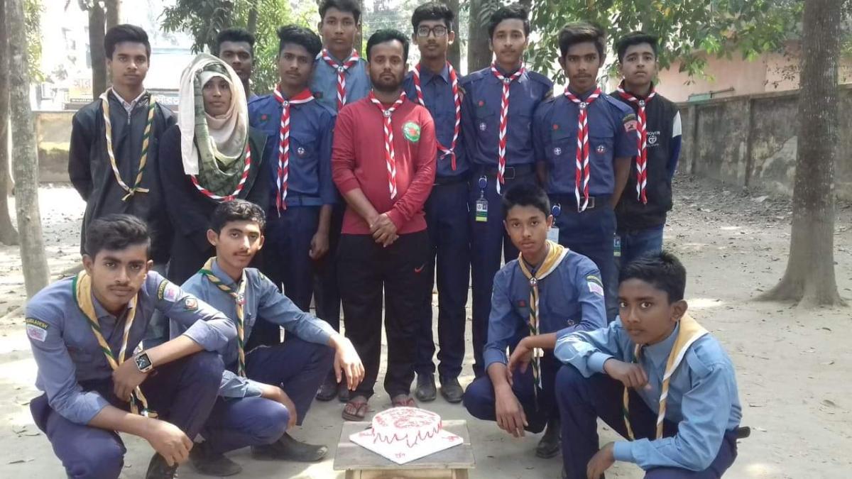 বিশ্ব বিপি দিবস উদ্ যাপন করে নবগঙ্গা ওপেন রোভার স্কাউট গ্রপ।২০১৯