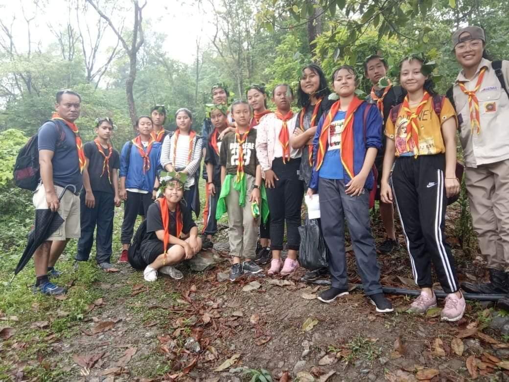 Scout hike
