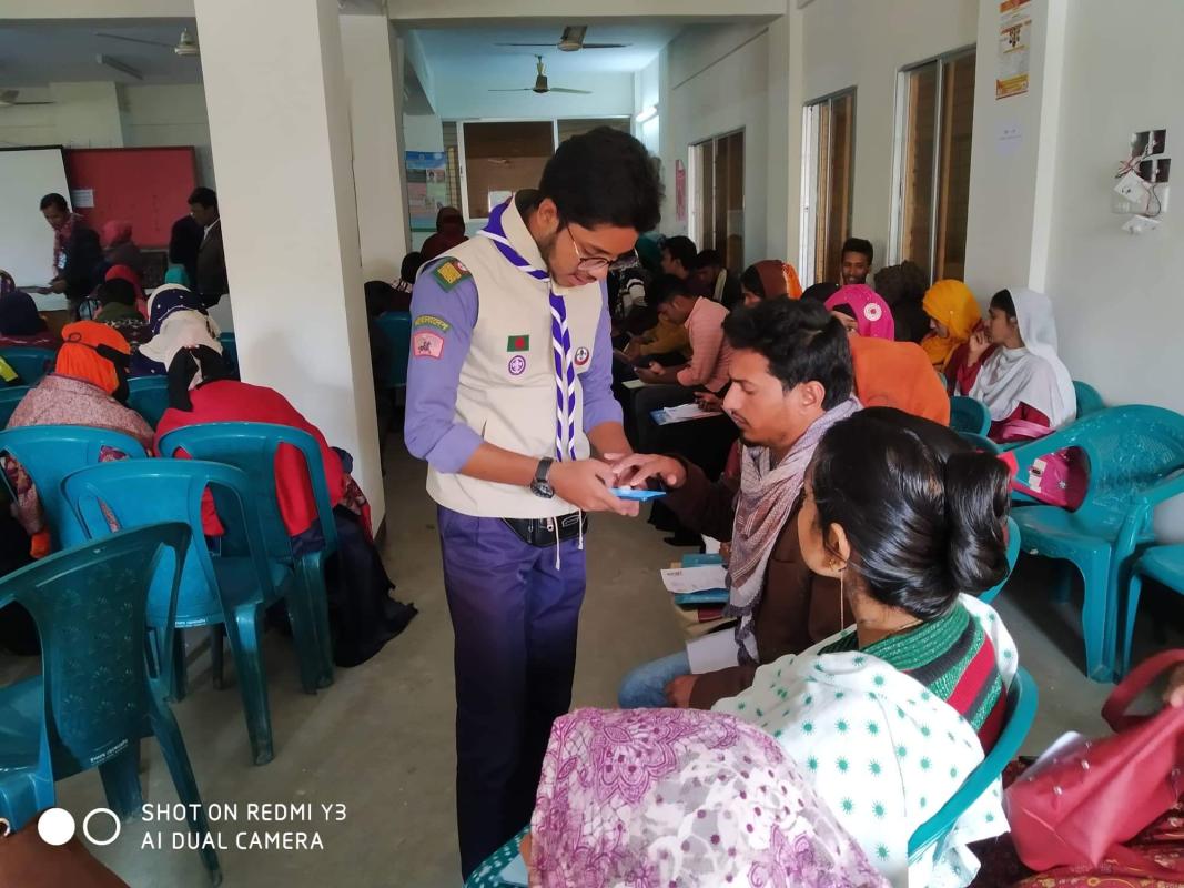  শাহজাদপুর উপজেলা স্বাস্থ্য কমপ্লেক্স সেবা দান।