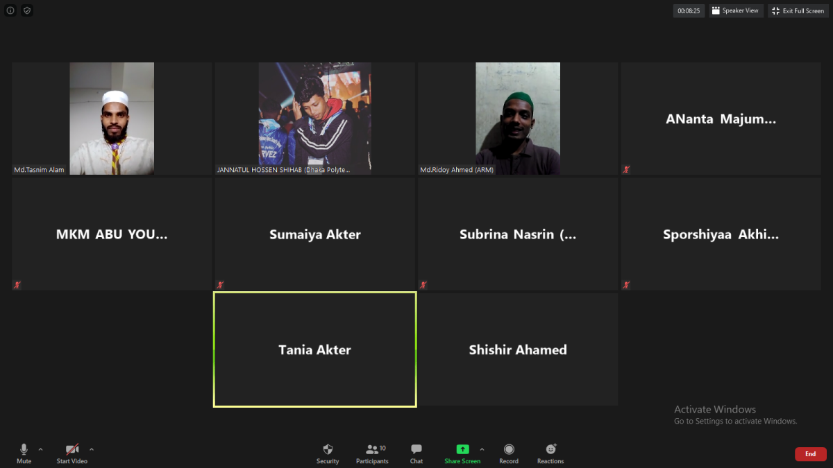 MOP Project Meeting (Online) 