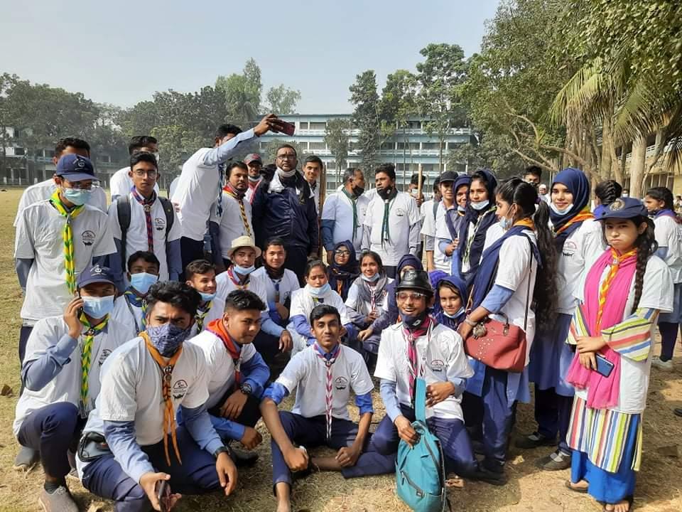 বঙ্গবন্ধু ম্যারাথনে রোভার স্বতঃস্ফূর্ত অংশগ্রহণ এবং স্বেচ্ছাসেবা