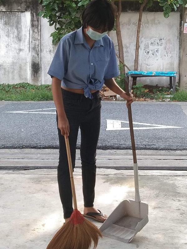 กวาดพื้น