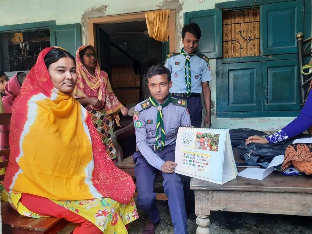 মা ও শিশু স্বাস্থ্য বিষয়ে নারীদের সচেতন করা। 