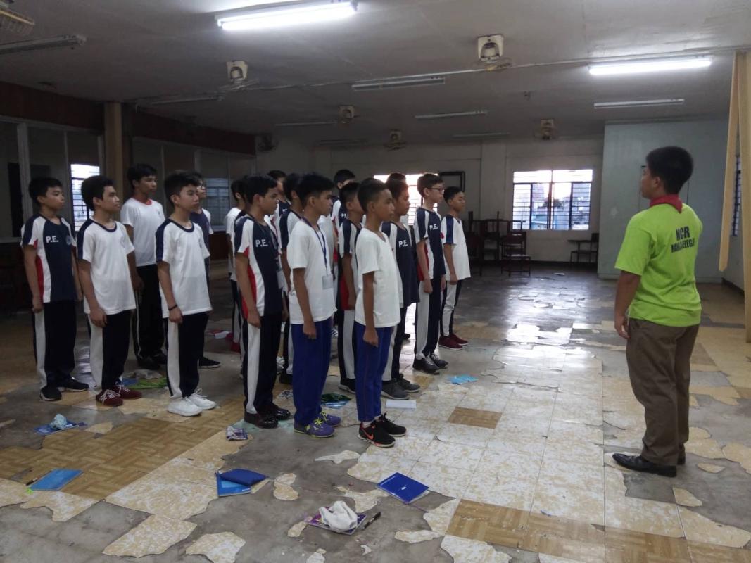 Recruiting students to be Scouts