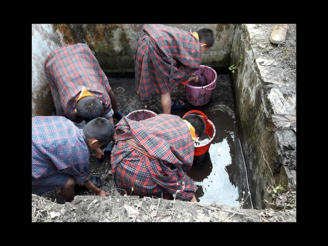 Cleaning water sources 