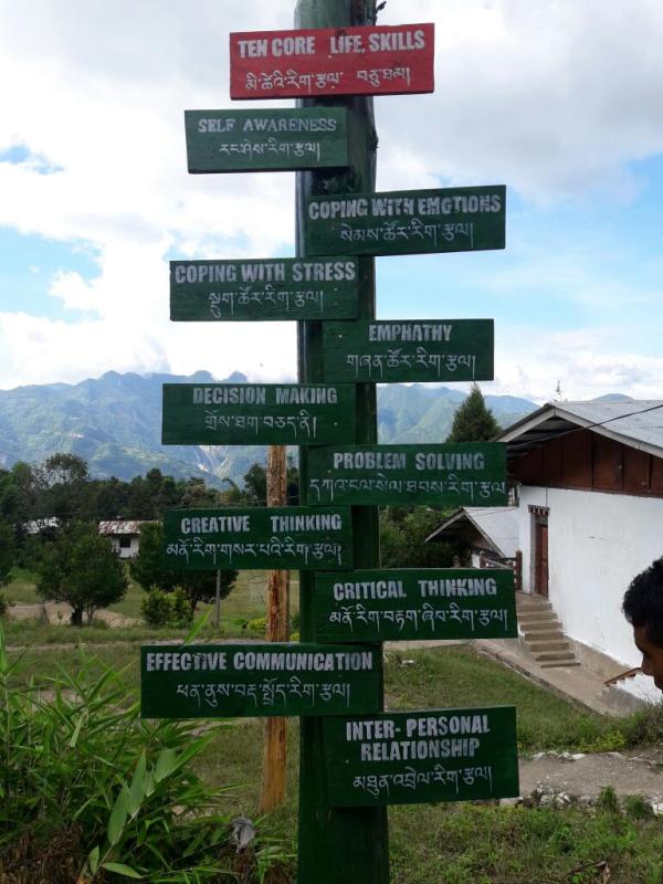 Developed 10 core Life Skills tree in the school.